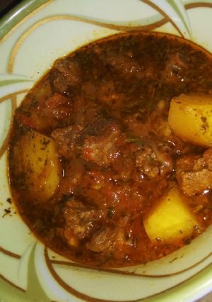 عکسی از دستور کرایی گوشت