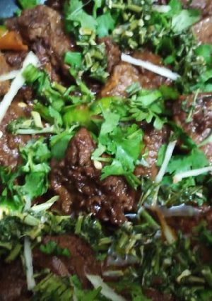 A picture of Mutton liver.