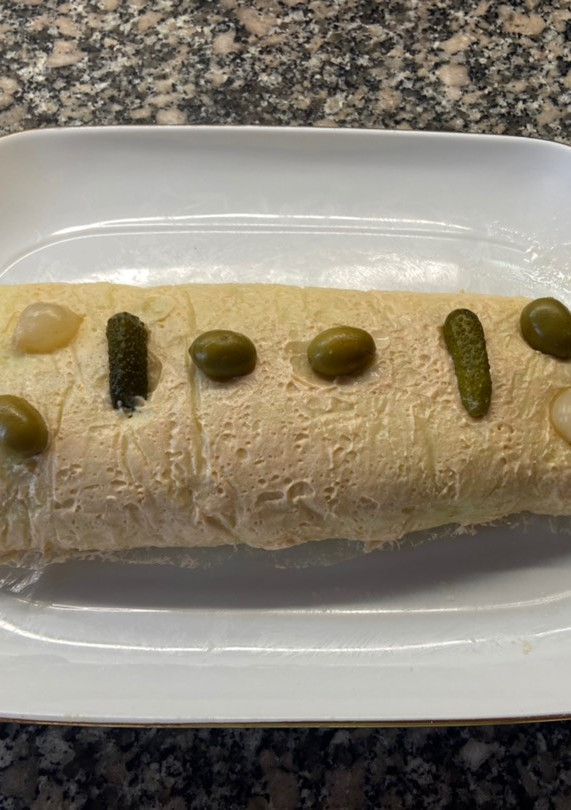 Una foto de Pastel de patata