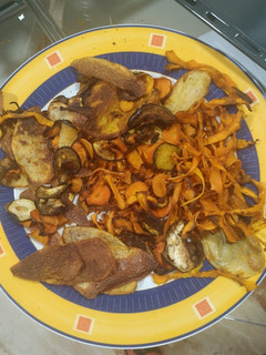 Una foto de Chips vegetales crujientes (al horno)