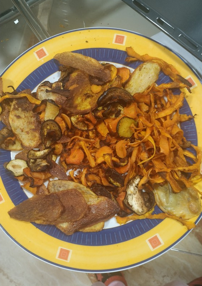 Una foto de Chips vegetales crujientes (al horno)