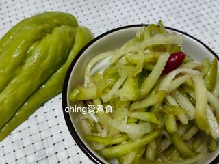 10分分鐘做漬菜-梅香佛手瓜