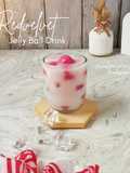 Red Velvet Jelly Ball Drink 🔴⚪