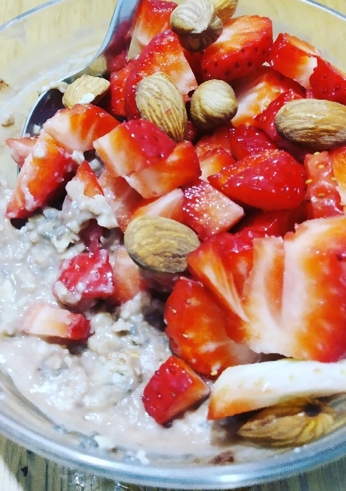 Una foto de Gachas de avena