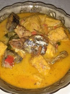 Foto resep Sayur ikan tongkol dan tahu