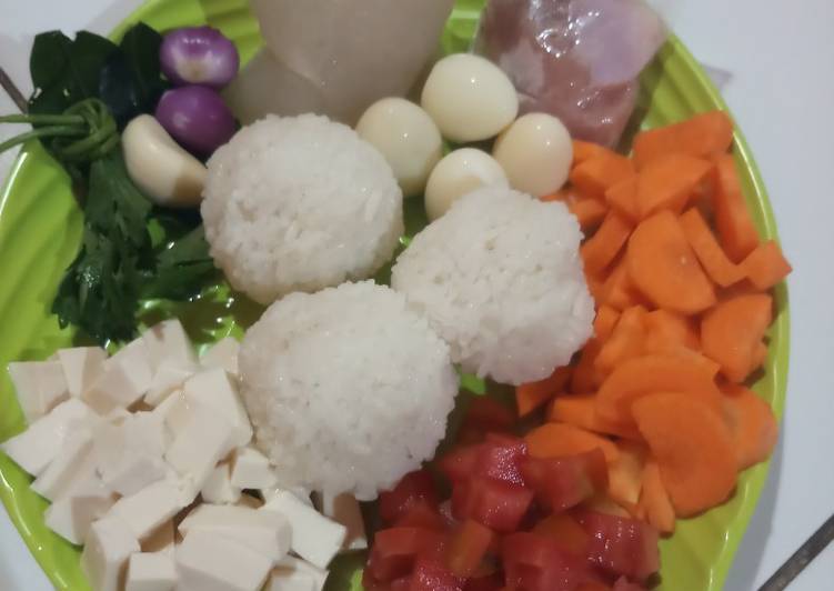 MPASI 7 bln daging yampung tofu