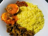 Nasi Kuning Bumbu Instan Rice Cooker