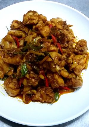 รูปของ แกงคั่วสะโพกไก่