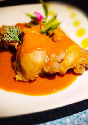 Foto principal de Guiso de Pollo Picante a la Cerveza y Romero en Olla GM a presión