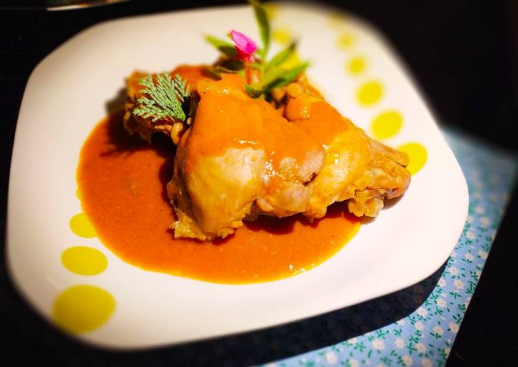 Guiso de Pollo Picante a la Cerveza y Romero en Olla GM a presión