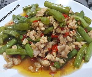 Resep Populer Tumis buncis ayam saus tiram Lezat Mantap Resep Populer Tumis buncis ayam saus tiram Lezat Mantap