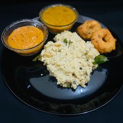 A picture of Sama rice Pongal / little millet pongal.