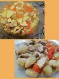 Kare (sin raisu) de pollo