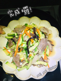 櫛瓜蔬蔬炒 的食譜成品照片