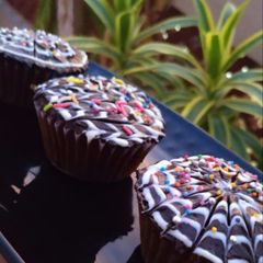 A picture of Chocolate Truffle Cupcakes.