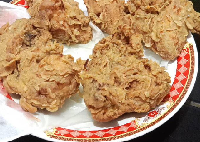 Resep Ayam Kfc Insyaallah Anti Gagal Oleh Rosya Aswadi Cookpad