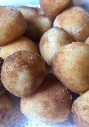 Una foto de Croquetitas de papa con sorpresa para copetín