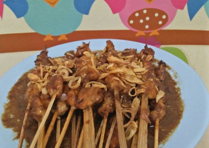 Sate Ayam Bumbu Kacang