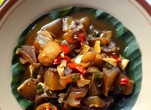 Foto resep 149. Oseng Kikil/Kulit Sapi Pedas Asam Manis