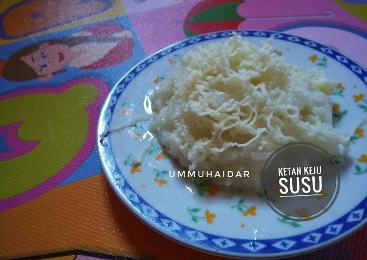 Resep Ketan keju susu Anti Gagal