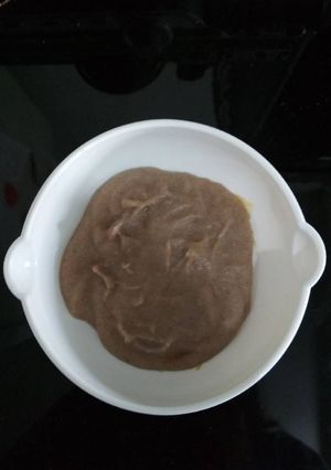 Foto resep MPASI tepung beras merah + kurma