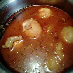 A picture of Egg curry.