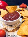 शिमला मिर्च सालसा डिप (shimla mirch salsa dip recipe in hindi)