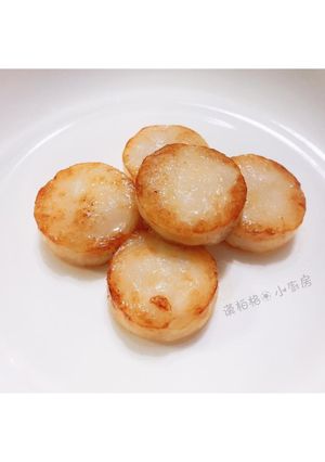 奶油煎干貝 的食譜成品照片
