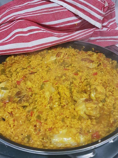 Una foto de Arroz con pollo