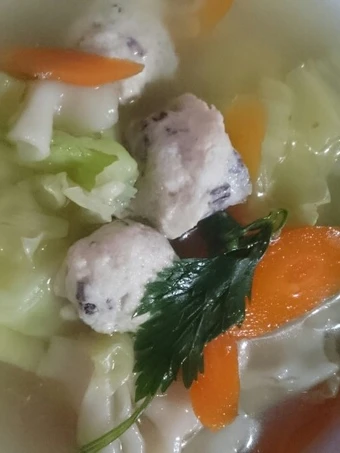 Langkah Gampang Membuat Resep Sop sayur baso ayam yang Menggugah Selera Anti Ribet, Sempurna