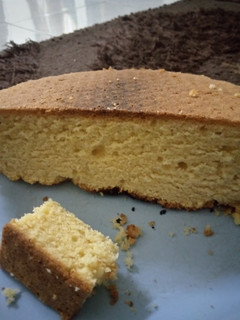 A picture of Lemon chiffon cake.