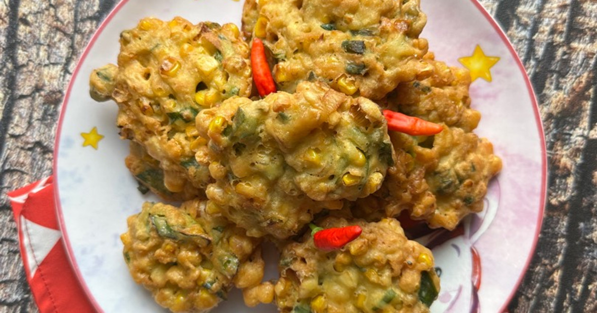 Resep Bakwan Jagung Manado Paling Praktis dan Simple