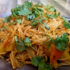 A picture of Vermicelli upma.