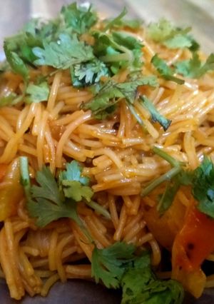A picture of Vermicelli upma.