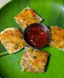 Veg rice paper wrap