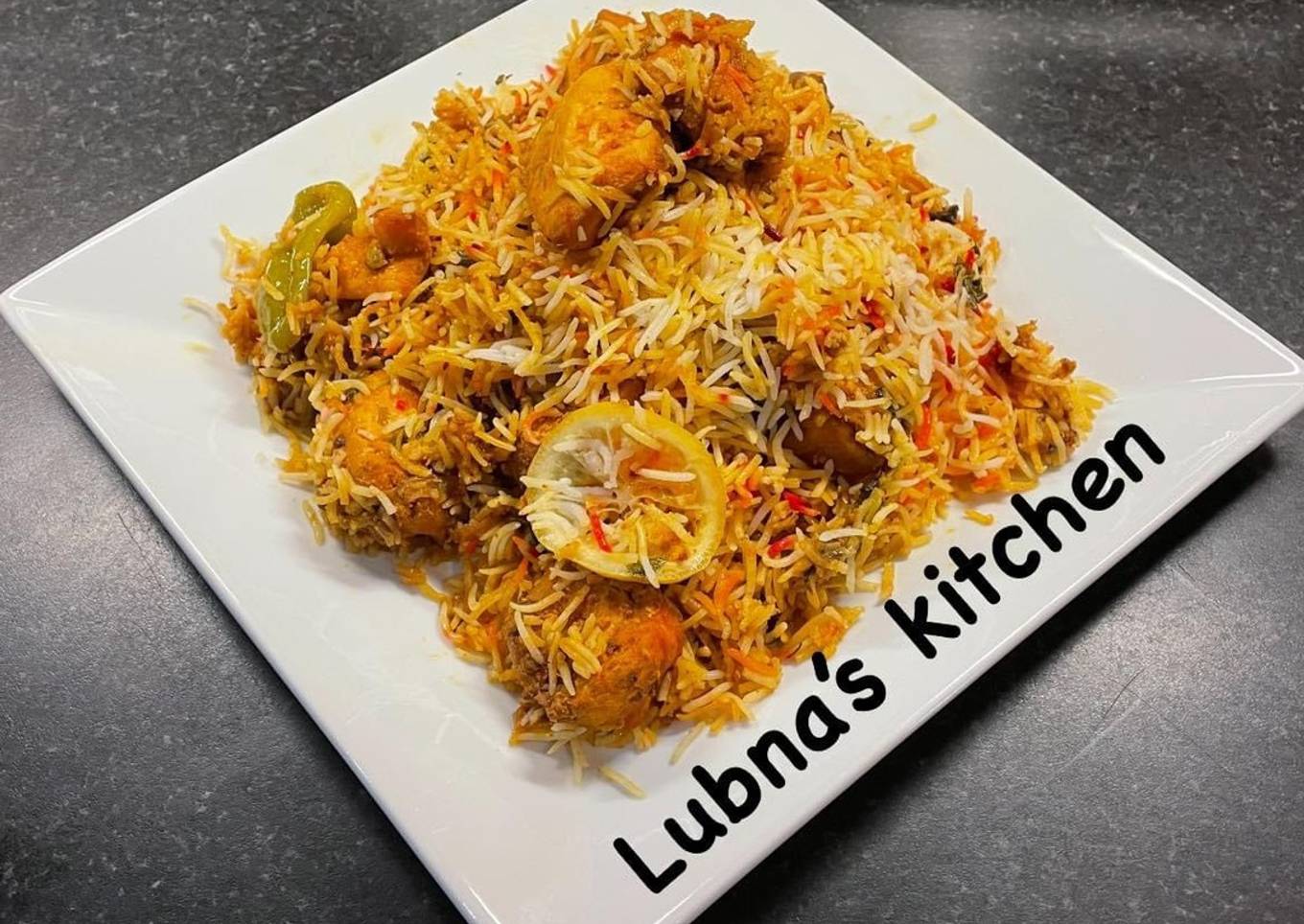 CHICKEN TIKKA BIRYANI: