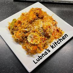 A picture of CHICKEN TIKKA BIRYANI:.