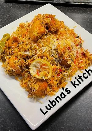 A picture of CHICKEN TIKKA BIRYANI:.