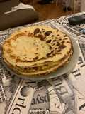 Panqueques con dulce de leche