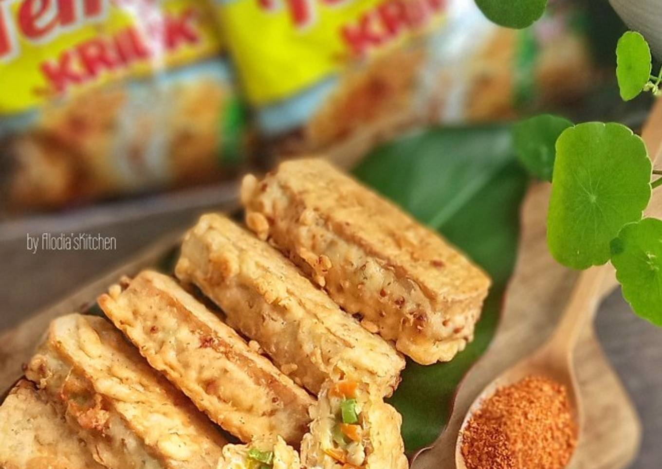 Tempe Goreng Lapis Daging Sayur