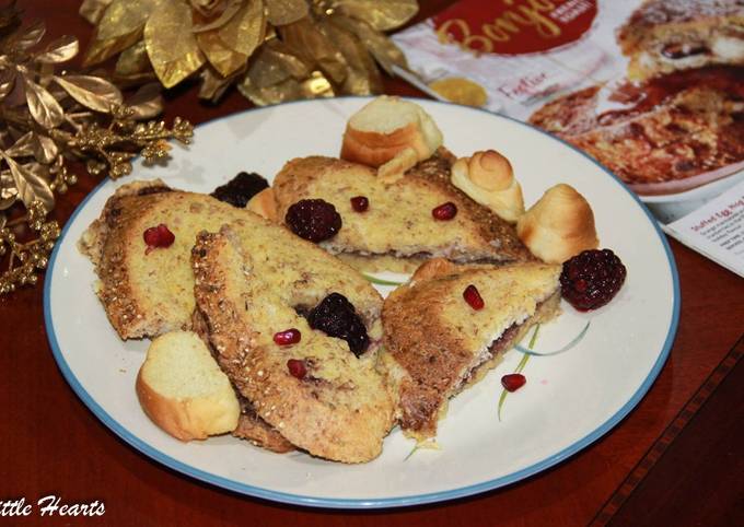 Recipe of Any-night-of-the-week Stuffed Egg Nog French Toast