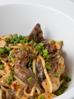A picture of Beef Stroganoff Pasta.