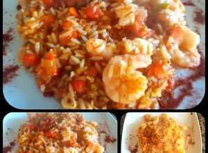 Una foto de Arroz con sabor a mar. #delantaldorado #RecetaSalvadora