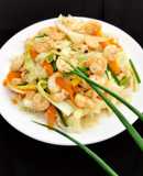Bắp Cải Xào Tôm