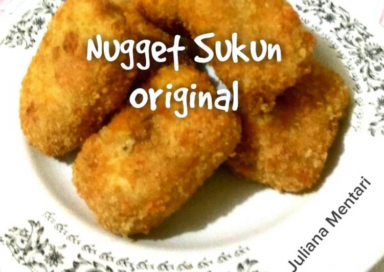 Cara termudah untuk Cepat LezatNugget Sukun original