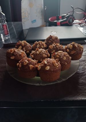 Una foto de Muffins integrales de café ☕APTO VEGANO✨
