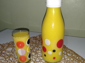 صورة لوصفة عصير البرتقال 🍊 والليمون 🍋