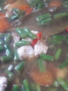 Foto resep Asem-asem Buncis Ayam