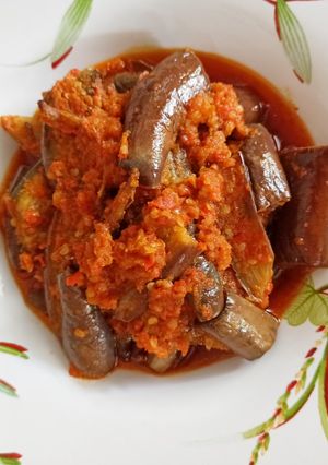 Foto resep Terong teri sambalado