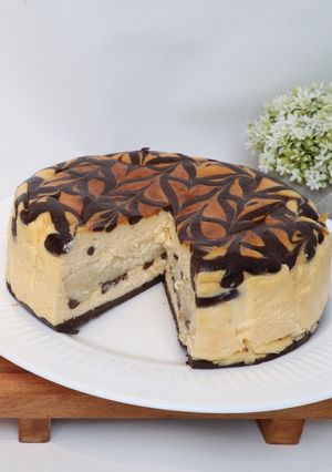 Foto resep Burn cheese brownies mochi